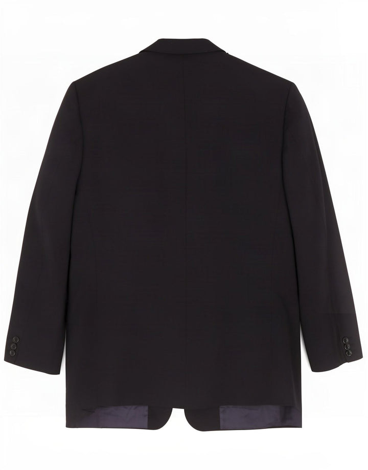 Blazer pentru bărbați Hugo Boss cu 2 nasturi EU 46 Lână mică, albastru bleumarin