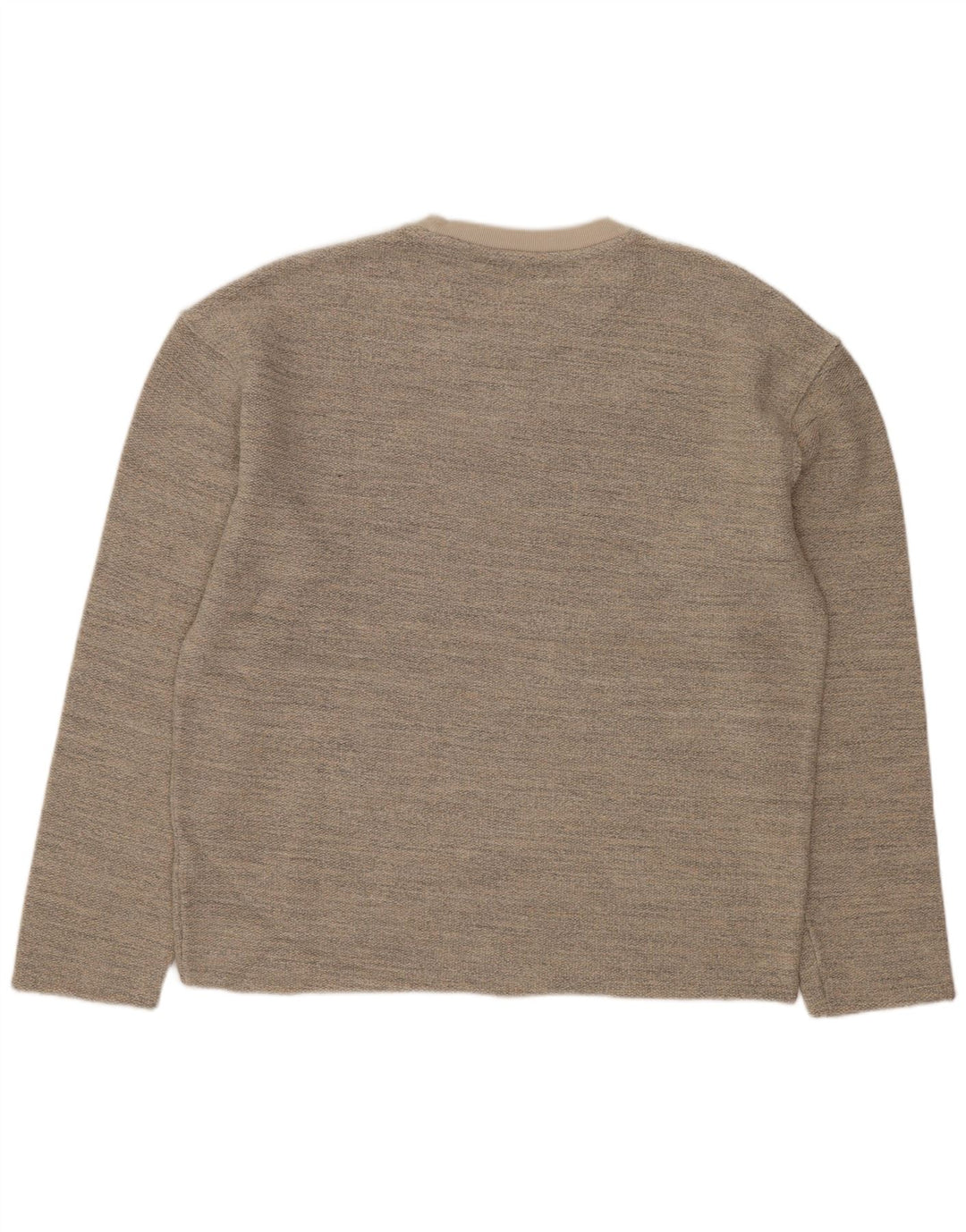 Pulover supradimensionat pentru femei ZARA UK 14 Medium Gri pete acrilic