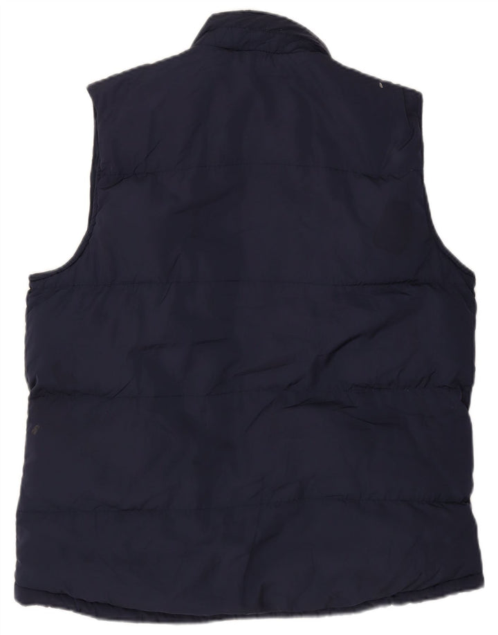 Crew Clothing Gilet căptușit pentru bărbați UK 38 Medium Bleumarin Poliester
