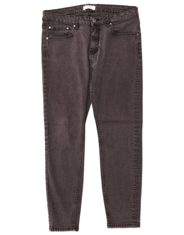 Blugi slim pentru femei Zara EU 42 Large W32 L26 Gri