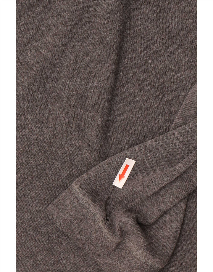 Cămașă polo cu mânecă lungă pentru bărbați Zara 2XL gri