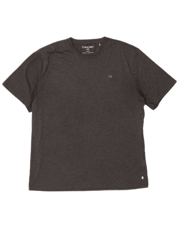Tricou Calvin Klein pentru bărbați Top XL poliester gri