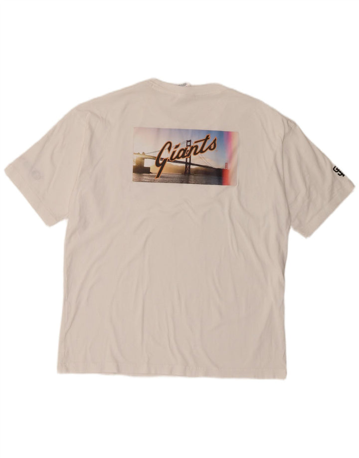 Tricou grafic pentru bărbați Champion San Francisco Top mic alb