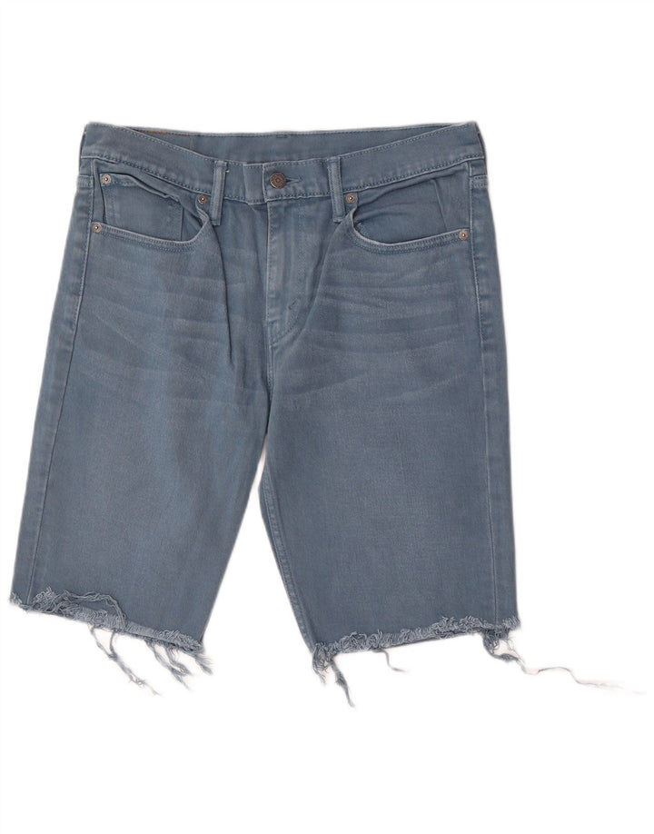 Pantaloni scurți Levi's 511 Denim W33 Medium Blue Bumbac