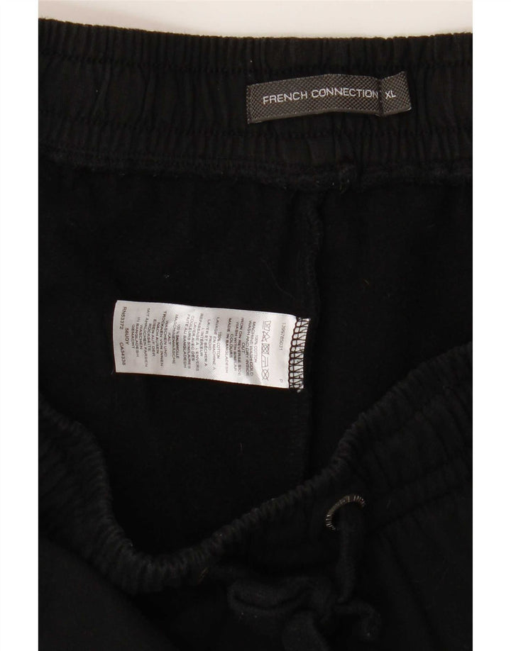 Pantaloni scurți sport pentru bărbați French Connection XL, bumbac negru
