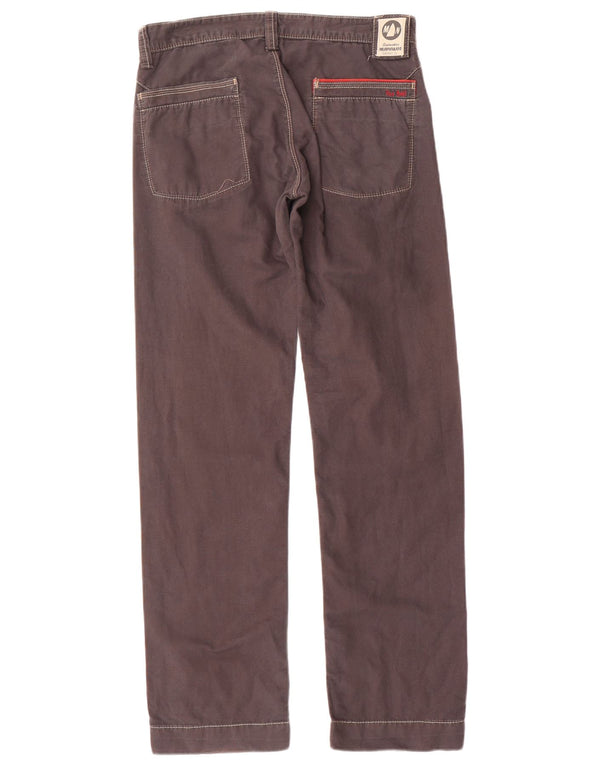 Murphy & Nye Pantaloni casual drepti pentru bărbați W31 L32 bumbac maro