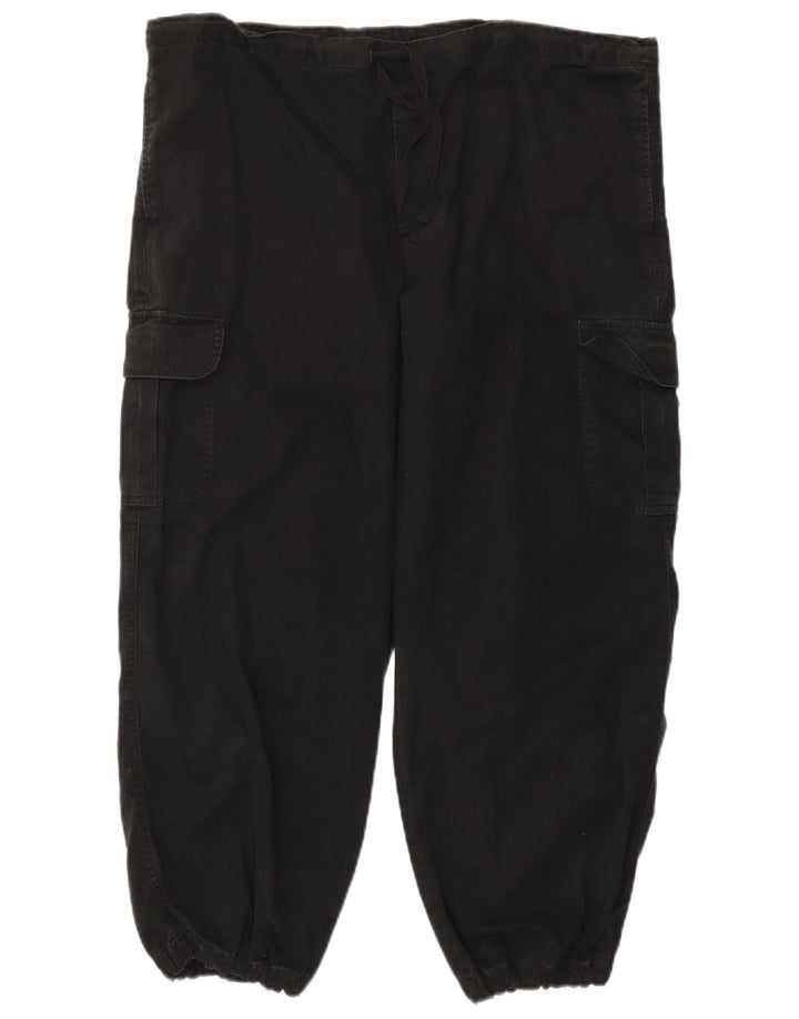 Marks & Spencer Pantaloni cargo pentru femei St. Michael UK 16 Large W38 L27 Black
