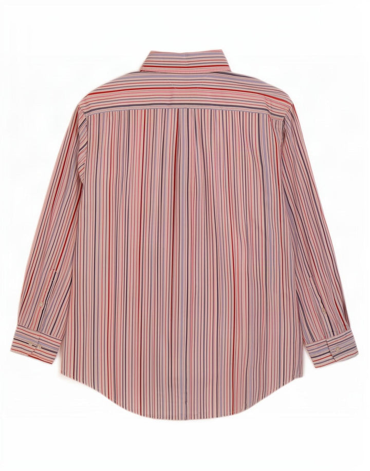 Cămașă pentru bărbați Tommy Hilfiger, bumbac cu dungi medii, multicolore, anii 80