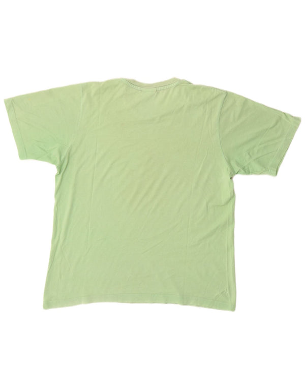 Tricou grafic Nike pentru bărbați Top UK 42/44 Large Green Bumbac