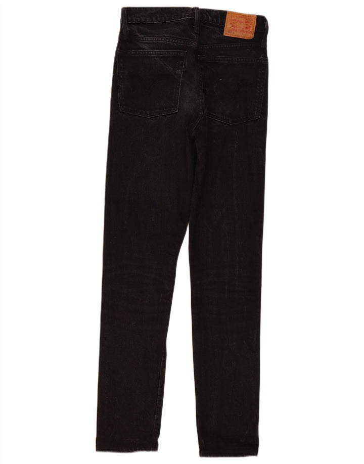 Blugi drepti 501 pentru femei Levi's W24 L30 bumbac negru
