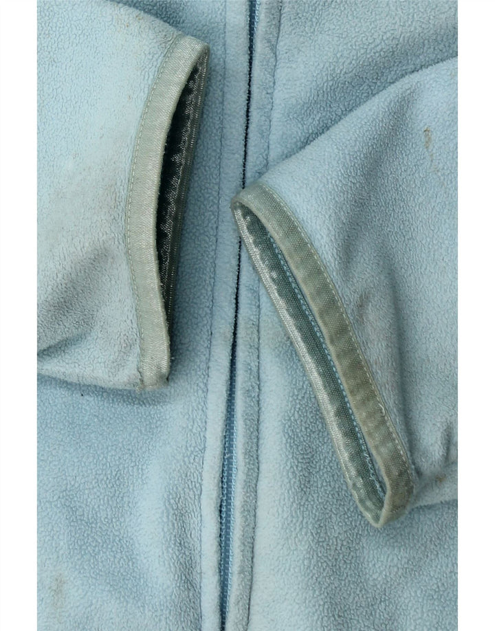 Jachetă din lână cu glugă Reebok pentru femei UK 18 XL, poliester albastru