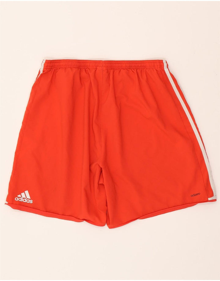 Pantaloni scurți ADIDAS Climalite Sport XL poliester roșu