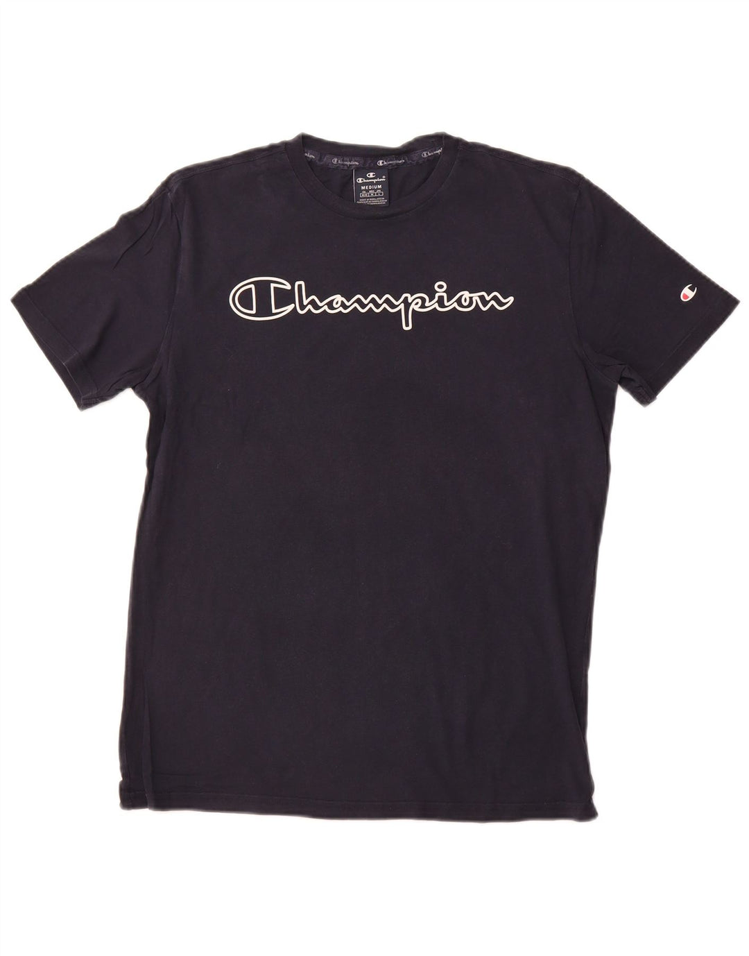 Tricou grafic pentru bărbați CHAMPION Top Mediu Bleumarin