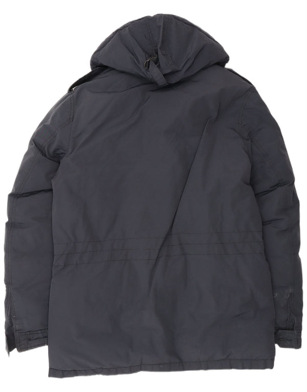 Jachetă căptușită cu glugă pentru bărbați Tommy Hilfiger UK 40 mare bleumarin