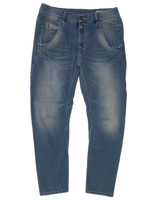 DIESEL Blugi drepti Fayza, relaxed fit, pentru baieti, 15-16 ani, W30 L25, albastru