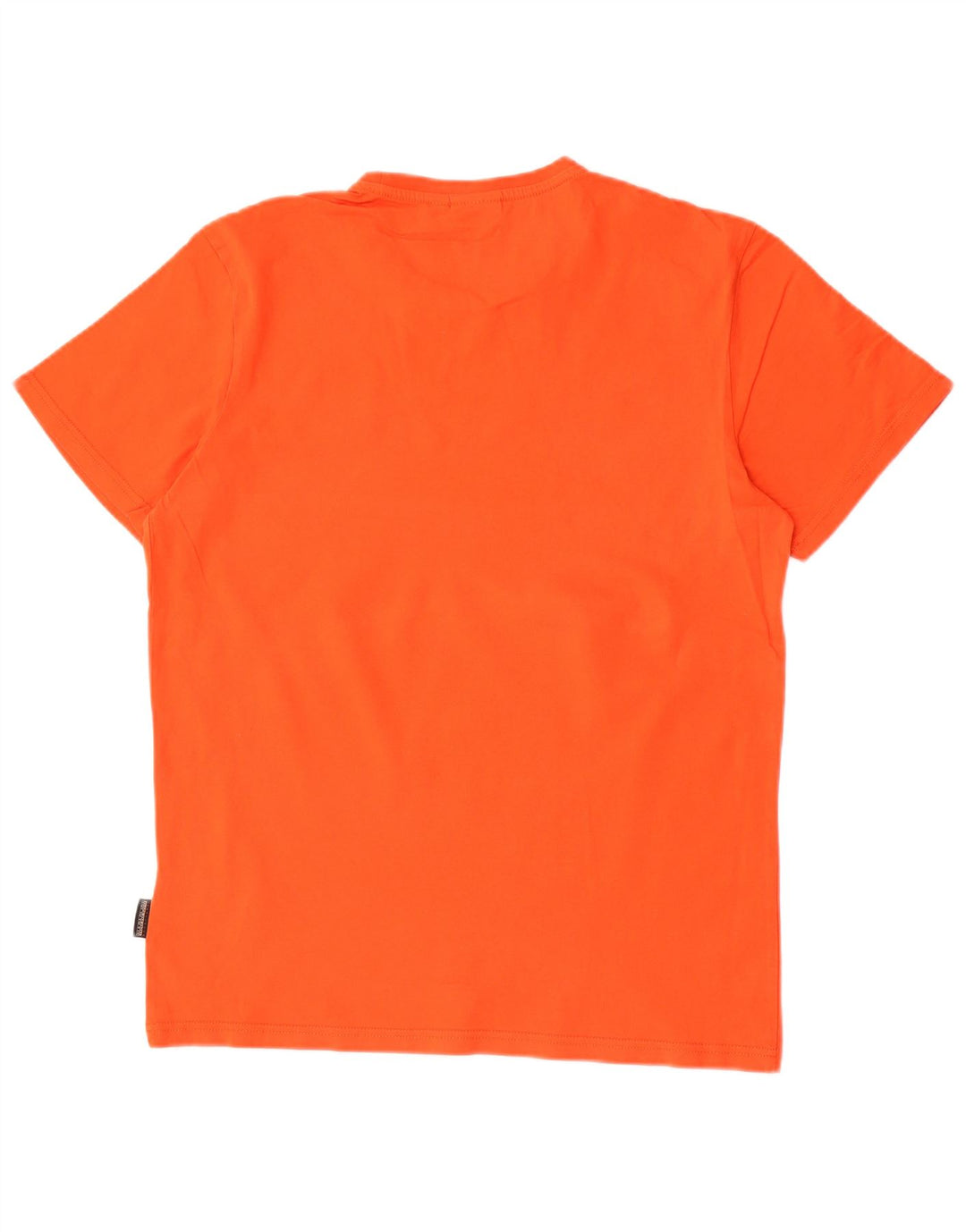 Tricou pentru bărbați Napapijri Top din bumbac portocaliu mediu