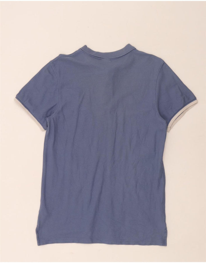 Tricou polo Nike pentru bărbați, mare, albastru, bumbac