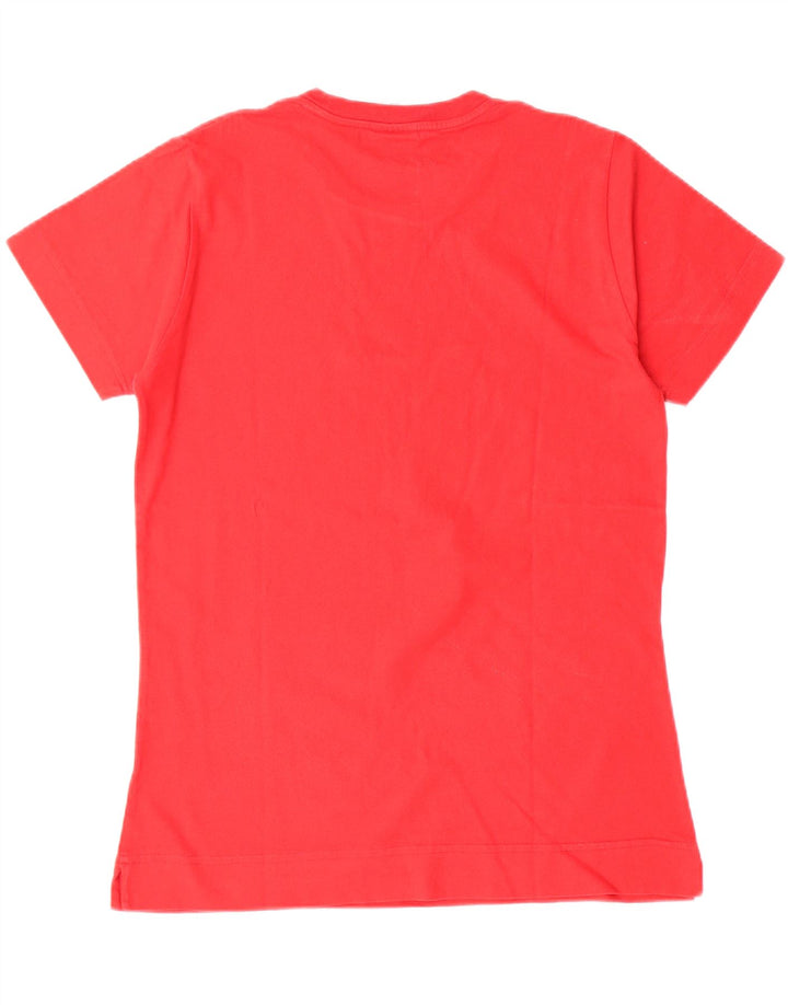 CHAMPION Womens Graphic T-Shirt Top UK 14 Large Red Vintage Champion and Second-Hand Champion from Messina Hembry 