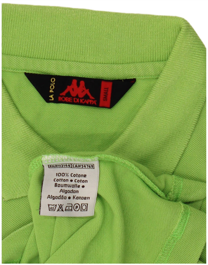 Cămașă polo pentru bărbați Kappa Bumbac verde mic