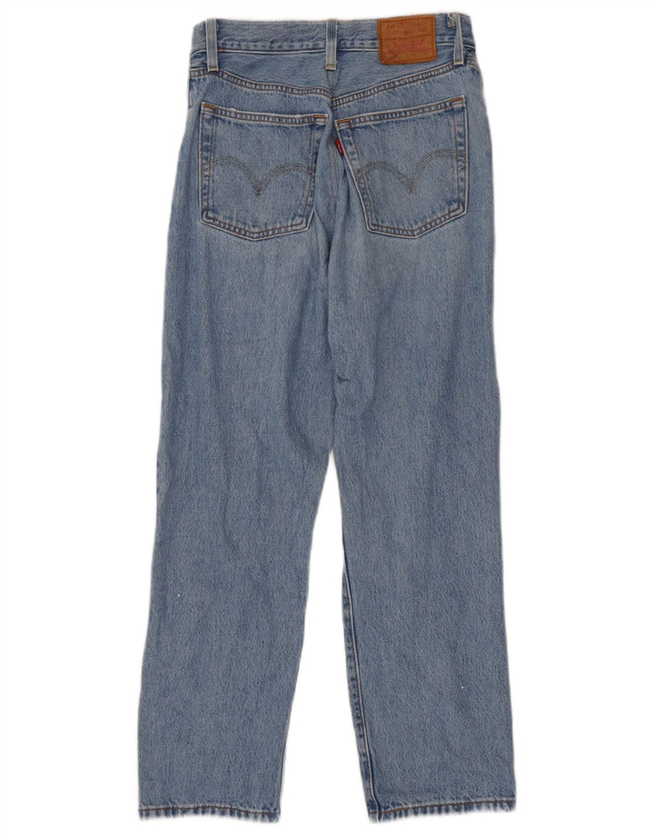 Blugi drepți distressed 501 Levi's pentru femei W26 L26 albaștri