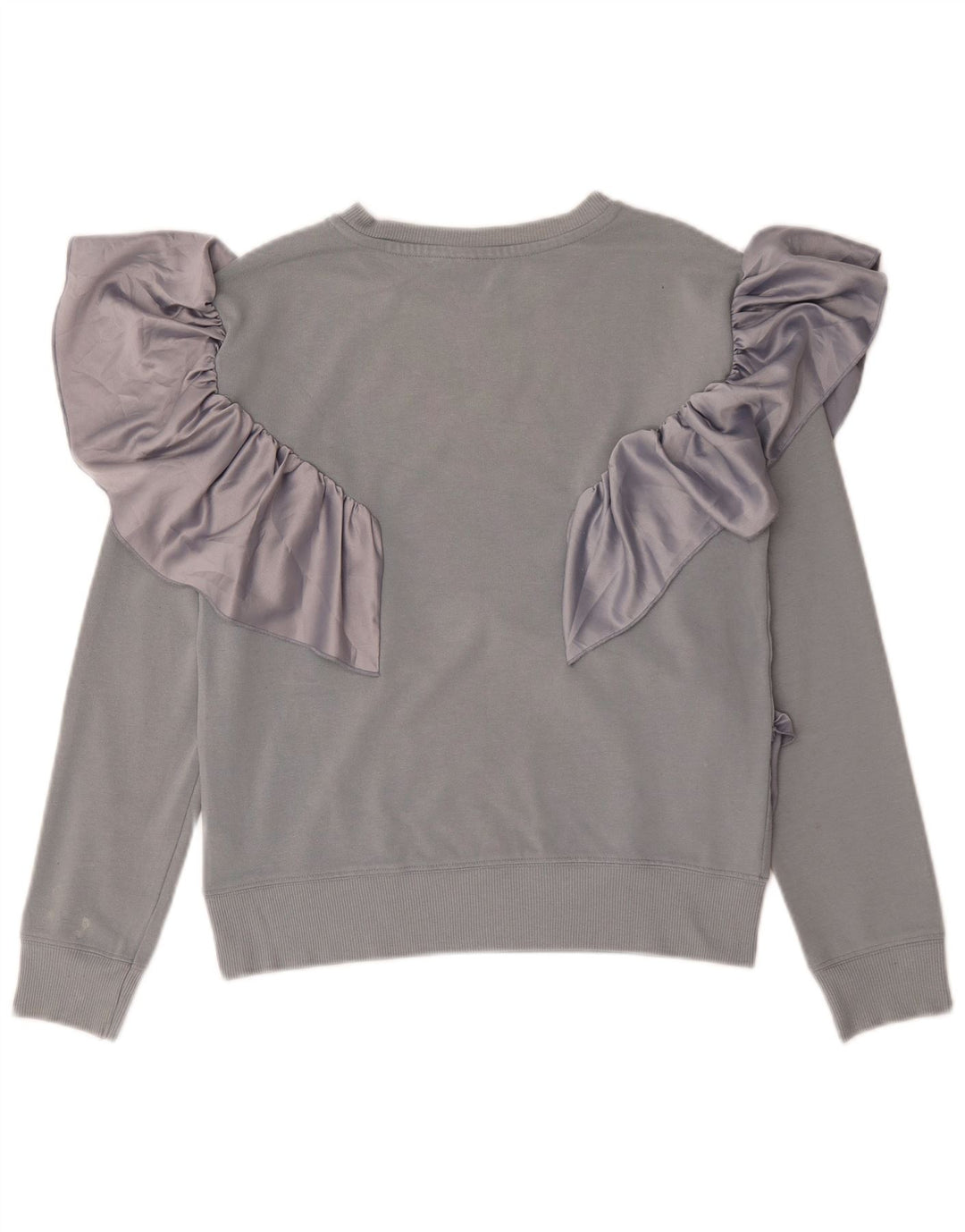 Topshop Pulover pentru damă, UK 8, bumbac gri mic