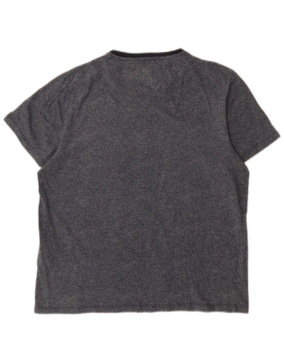 Tricou pentru bărbați Ted Baker Mărimea 4 mare, bumbac cu pete, albastru bleumarin