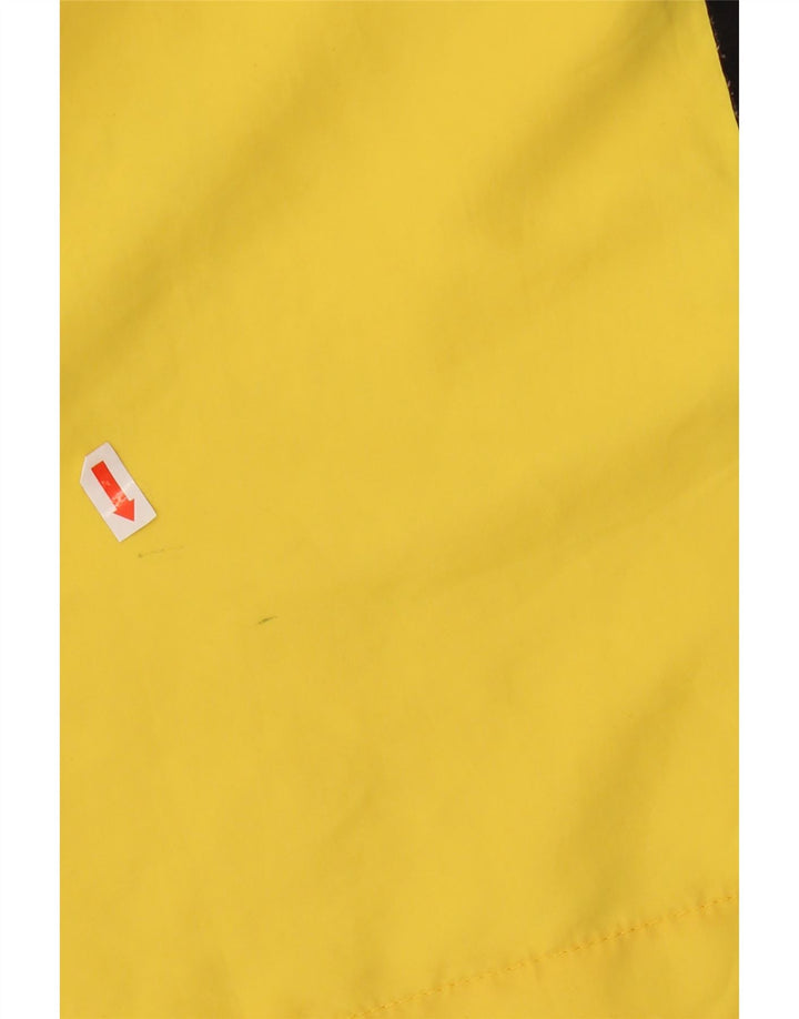 Pantaloni scurți de înot grafic CALVIN KLEIN pentru bărbați, galben mediu, color block