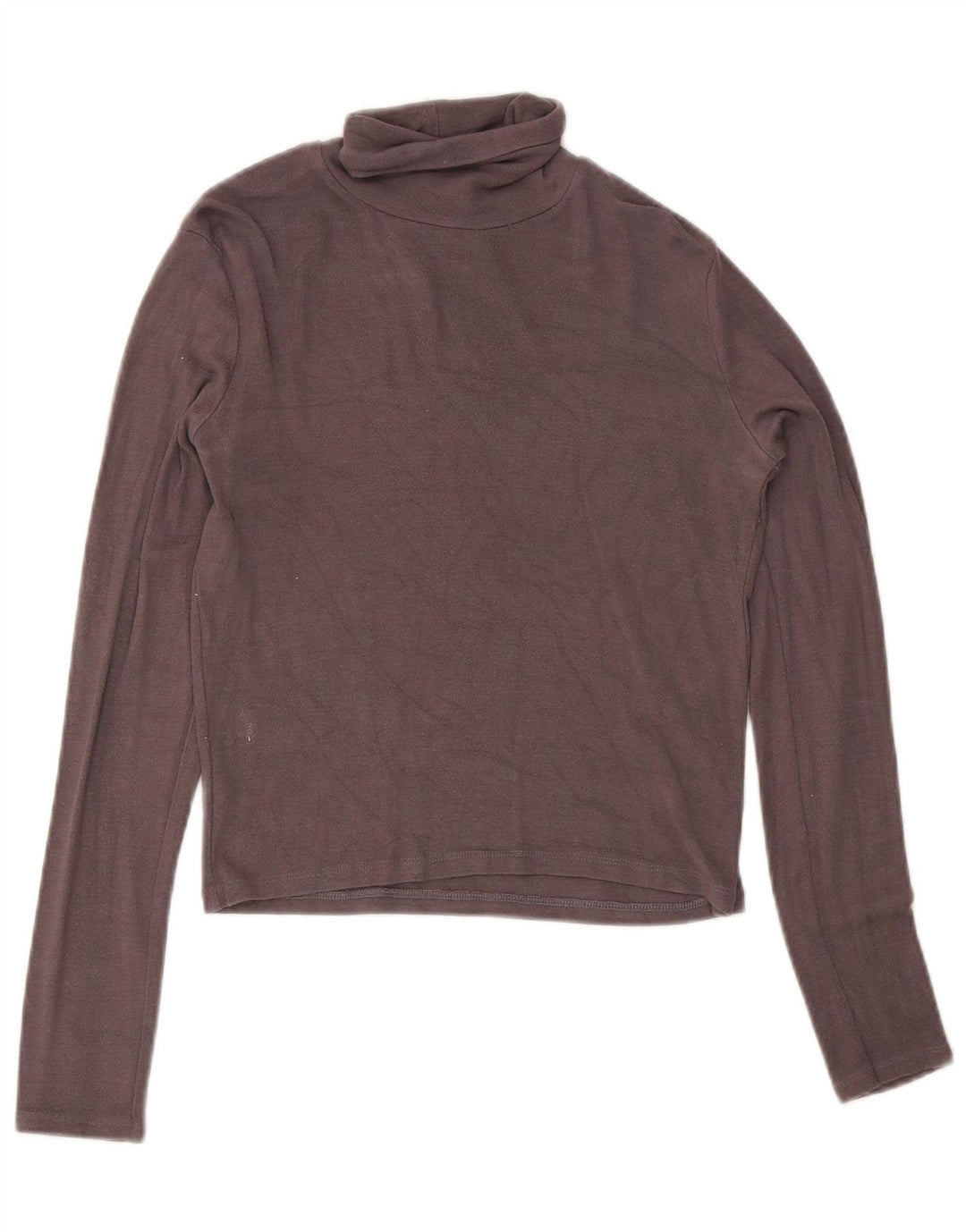 Crop Top pentru femei Zara cu mânecă lungă UK 14 mare gri