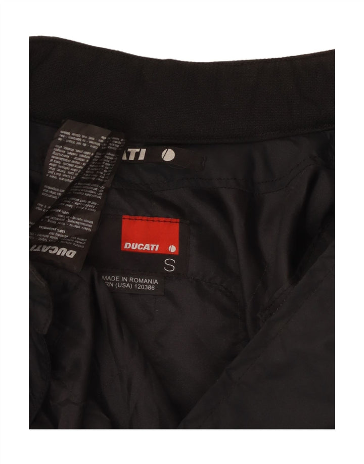 Jachetă DUCATI Graphic Racer pentru bărbați UK 36 Poliamidă neagră mică