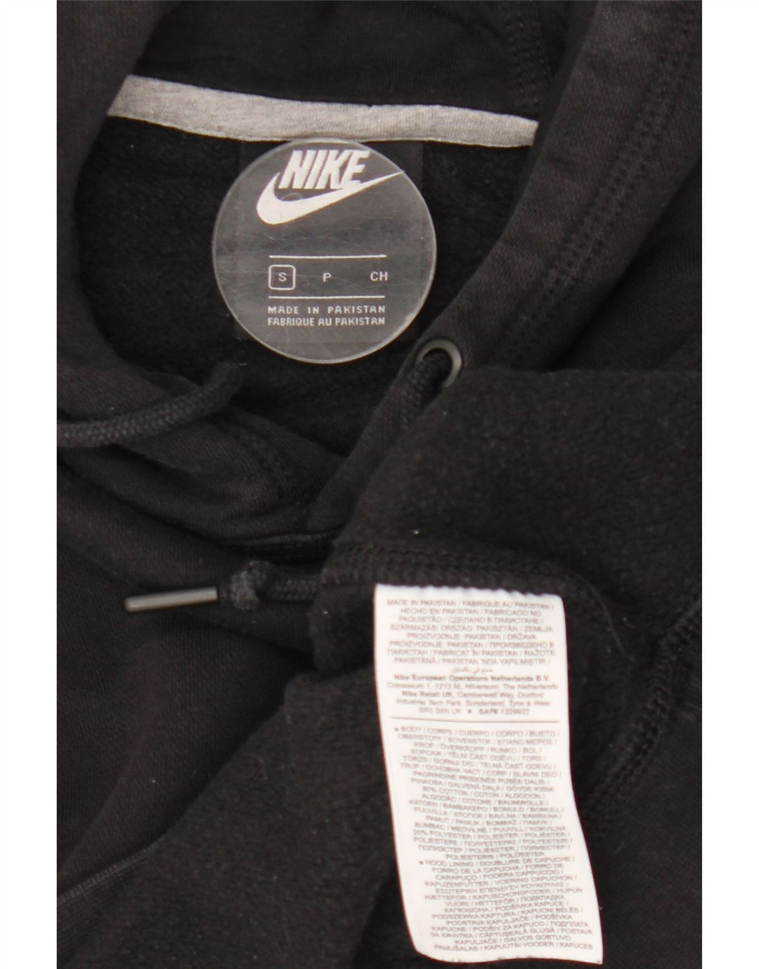 Pulover Nike pentru bărbați, mic, negru, bumbac