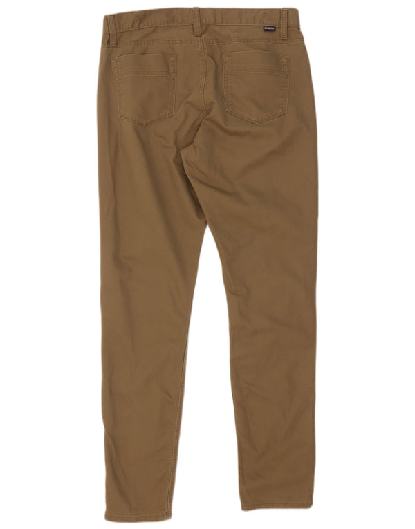 Pantaloni casual slim pentru femei Patagonia US 12 Large W34 L32 Bej