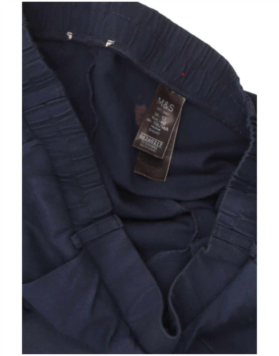 Pantaloni Capri pentru femei Marks & Spencer UK 12 Medium W36 L22 Bleumarin