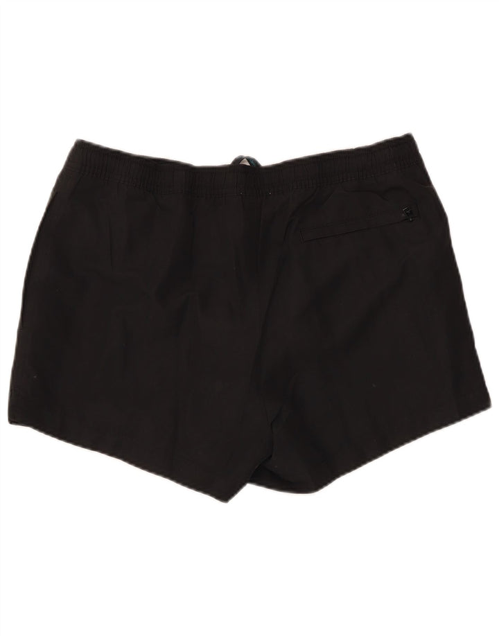 Pantaloni scurți de baie Calvin Klein pentru bărbați, poliester negru mediu