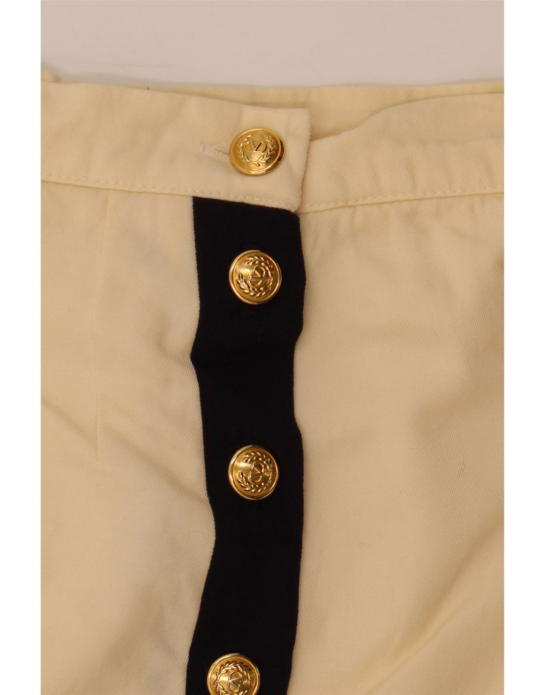 VINTAGE Womens Pencil Skirt W26 Small  Yellow Vintage Vintage and Second-Hand Vintage from Messina Hembry 