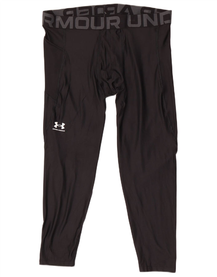 Leggings grafic Under Armour pentru bărbați, 3XL, poliester negru