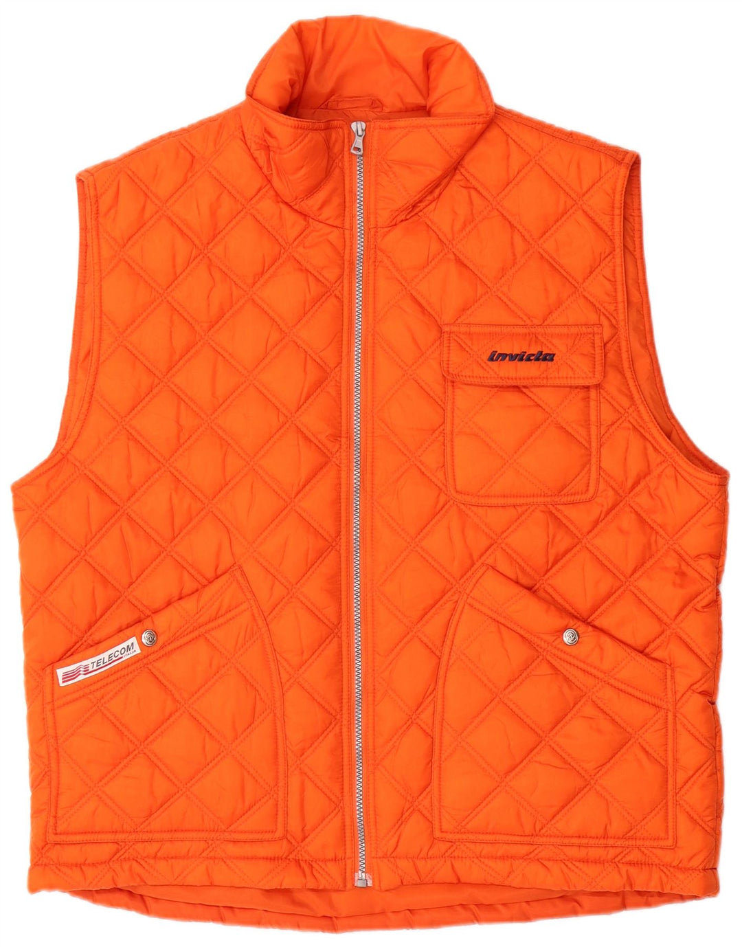 INVICTA Gilet matlasat pentru barbati UK 38 Medium Orange