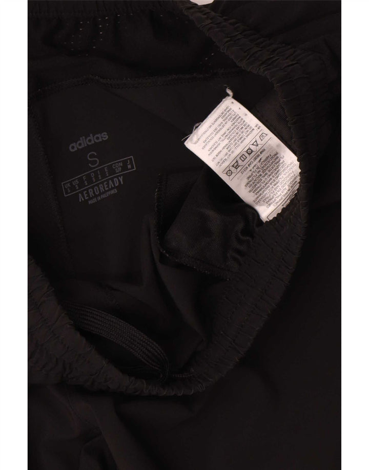 Pantaloni scurți sport Aeroready Adidas pentru bărbați, poliester negru mic