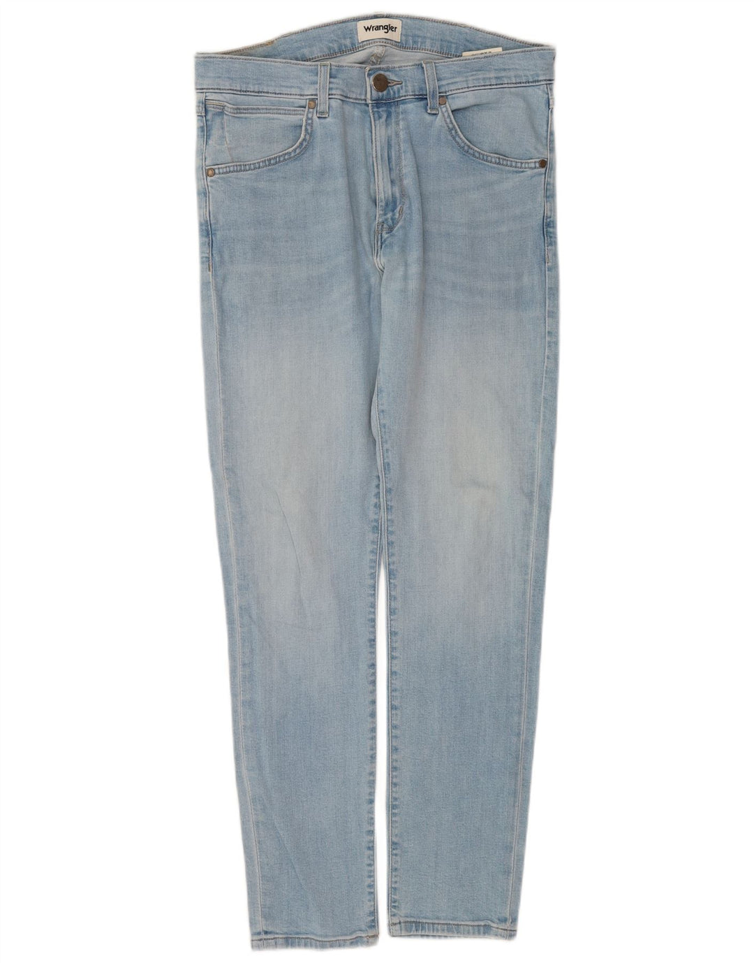 Blugi Wrangler Strangler Slim W33 L29 Bumbac Albastru