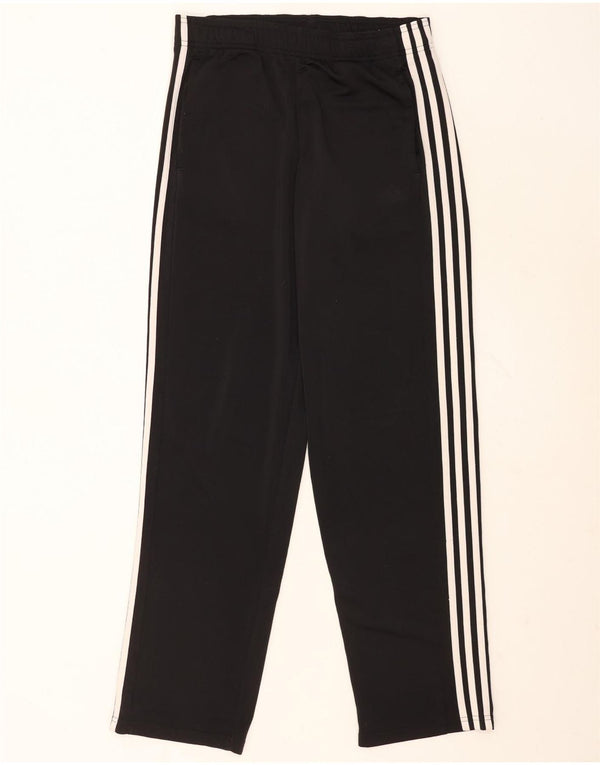 Pantaloni de trening Adidas pentru bărbați, poliester mediu negru