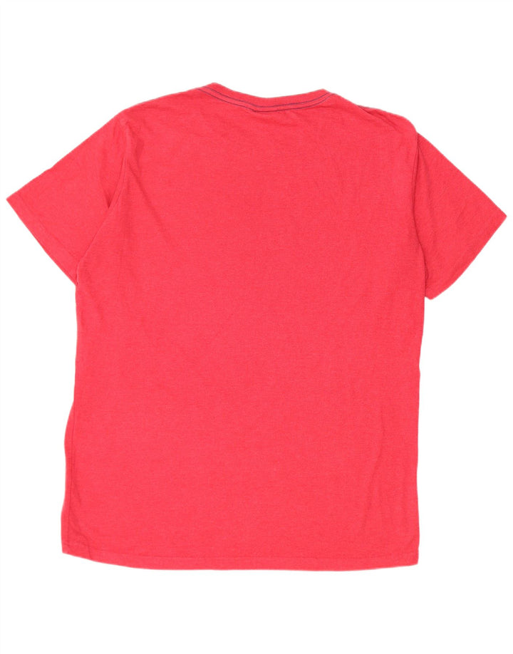 WEIRD FISH Tricou grafic pentru bărbați Top mare bumbac roșu