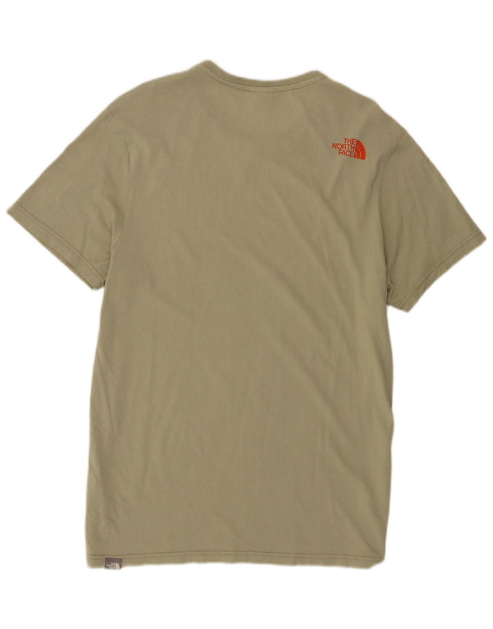 Tricou pentru bărbați The North Face Top Medium Khaki Bumbac