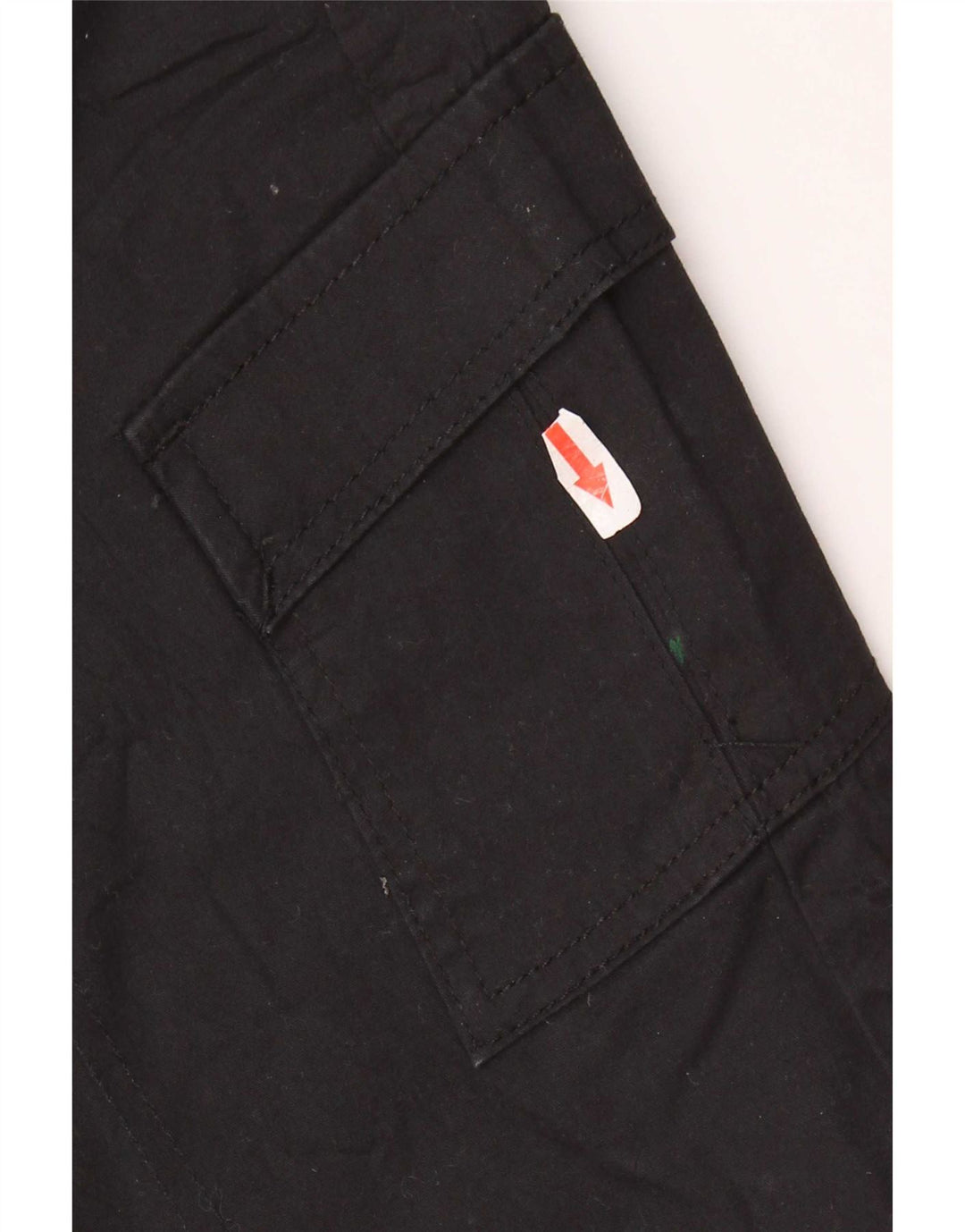 Pantaloni scurti cargo cu talie medie Lee pentru femei US 6 Medium W30 bumbac negru