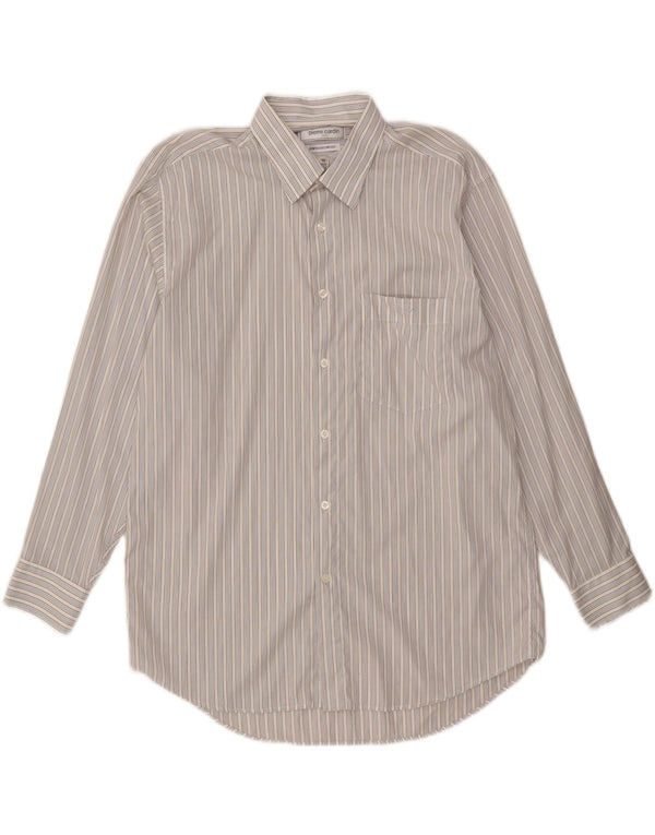 Cămașă pentru bărbați Pierre Cardin XL, bumbac cu dungi albastre