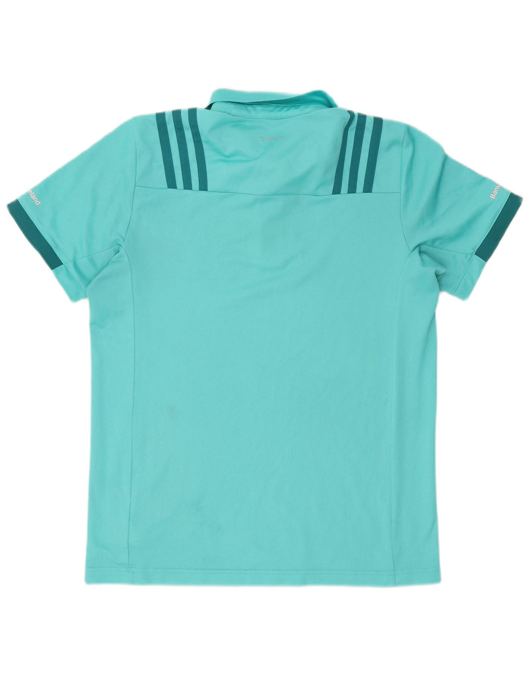 Tricou polo cu grafică Adidas Munster Rugby pentru bărbați, poliester albastru mare