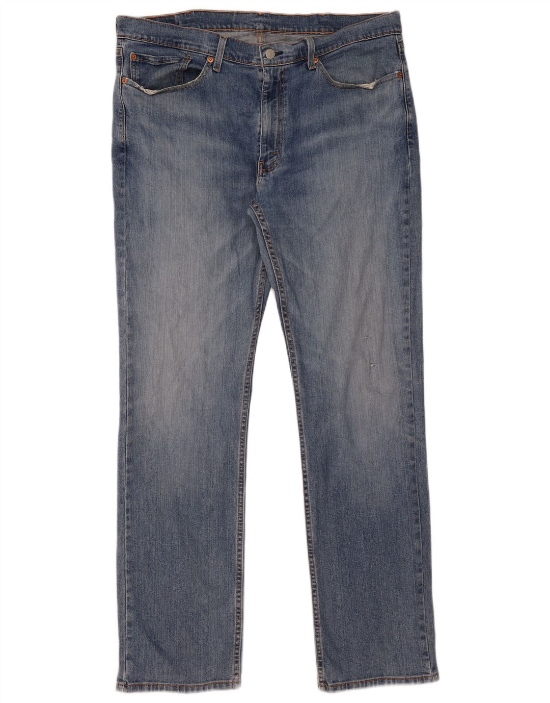 Blugi drepti pentru bărbați LEVI'S 514 W38 L34 Bumbac albastru