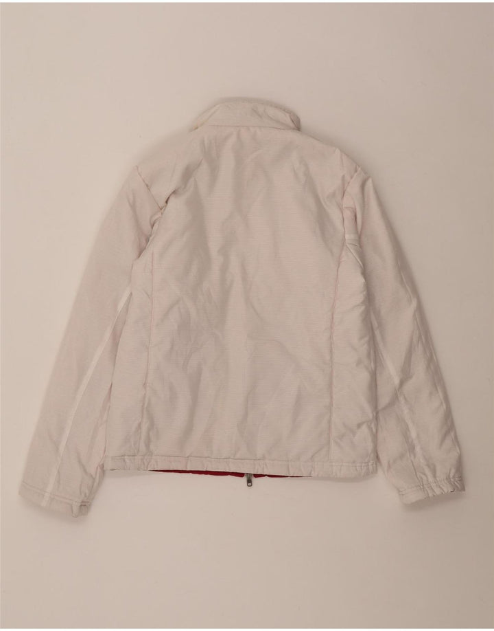 Jachetă reversibilă Nike pentru femei UK 8/10 Poliester roșu mic