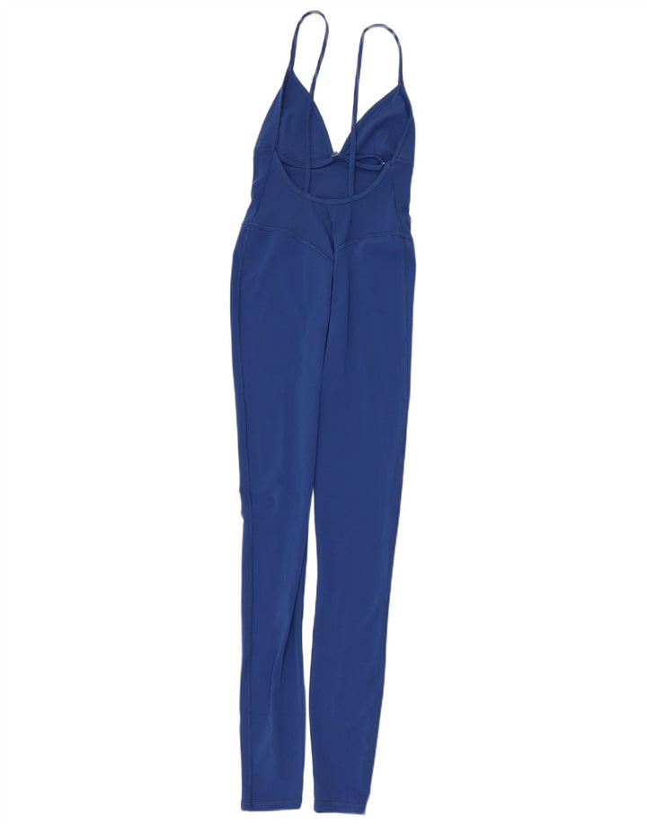 Salopetă fără mâneci pentru femei Zara UK 8 Small Blue Poliamidă