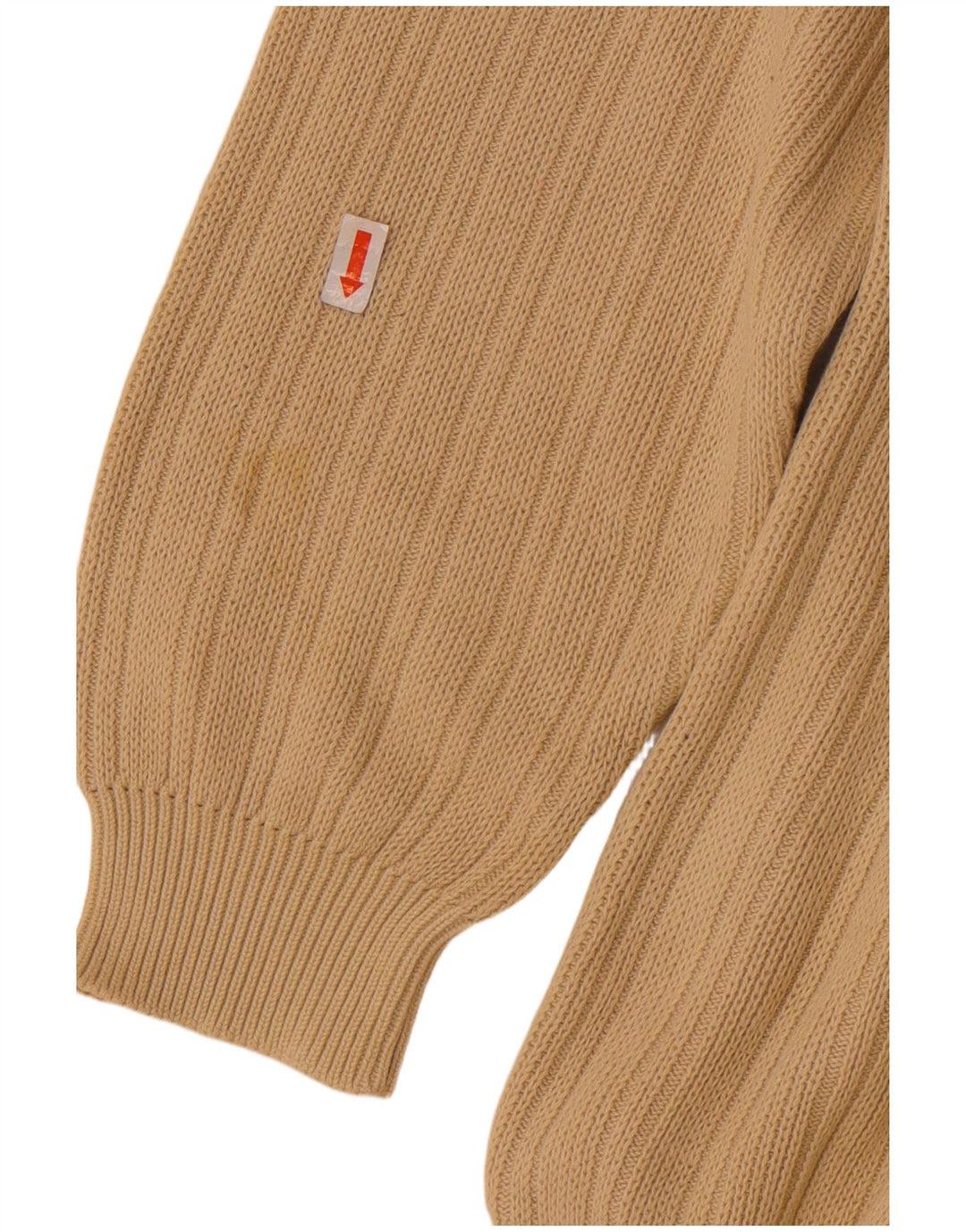 Pulover cu decolteu în V Marlboro Classics pentru bărbați, bumbac XL, bej