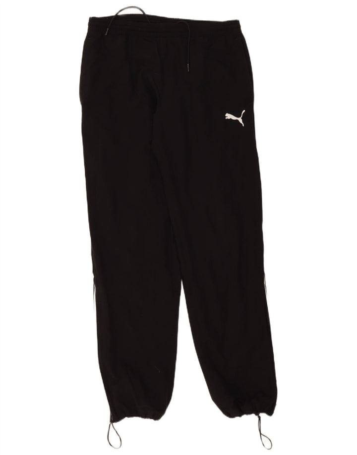 Pantaloni de trening pentru bărbați Puma Pantaloni de jogging Mici, negru, poliester color bloc