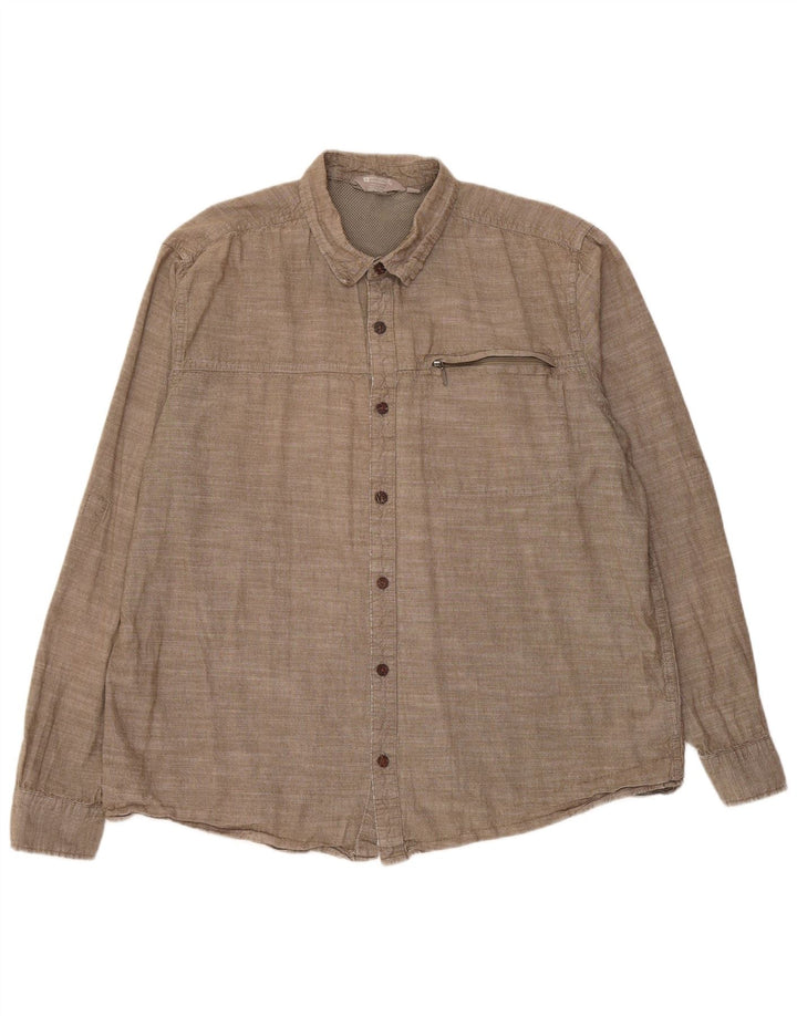 Cămașă pentru bărbați Mountain Warehouse 2XL bumbac gri